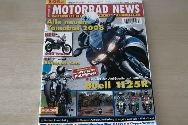 Motorrad News 10/2007